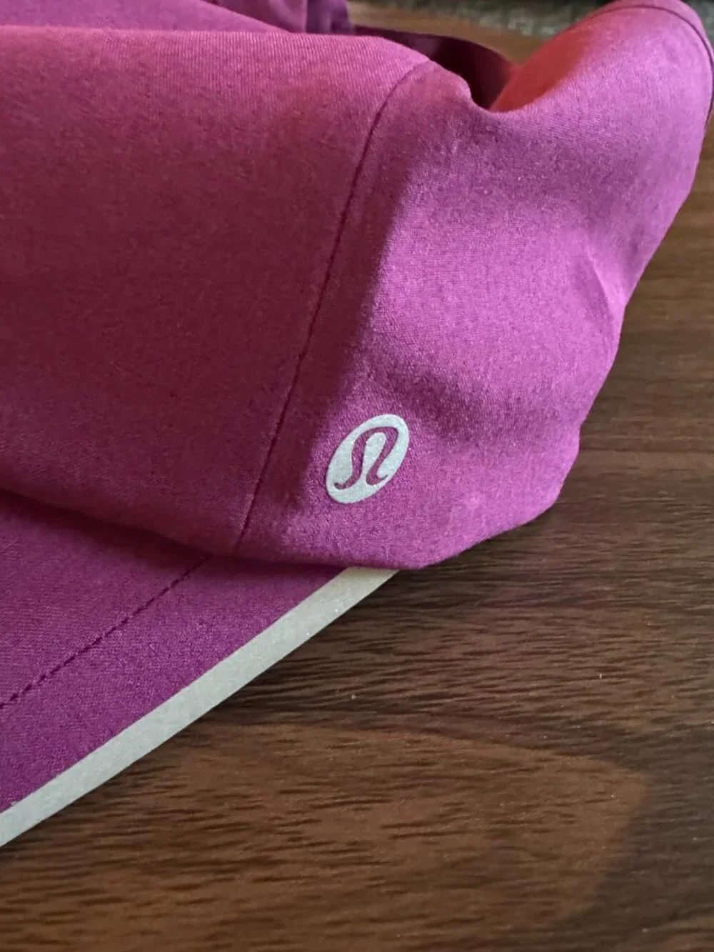 Lululemon Fast and Free Ponytail Running Hat Chilled Grape